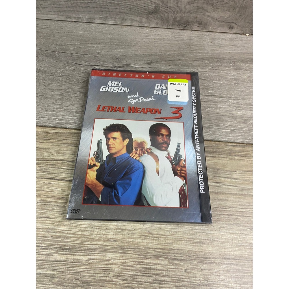 Lethal Weapon 3 DVD Director's Cut Mel Gibson Danny Glover New Sealed 16291